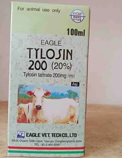 TYLOCIN INJECTION - Kiboko ya Bacteria